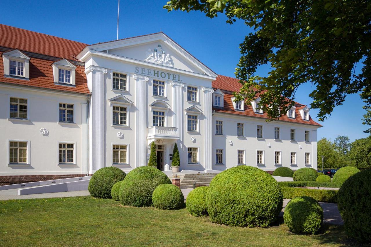 Seehotel Grossraeschen Buitenkant foto